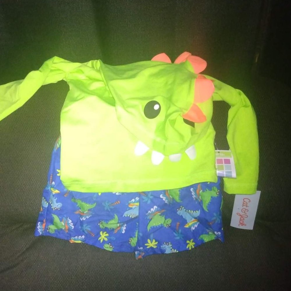 Boys 18-24Mo Swim Set SPF Protection BNWT